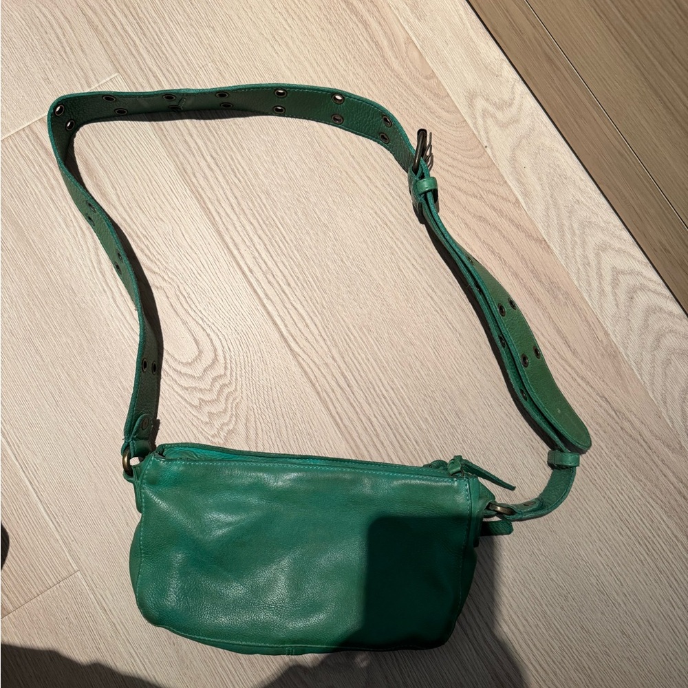 Free People Wade Green Crossbody Bag - Picture 2 of 3
